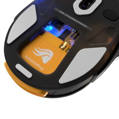 13. Glorious Gaming Model O3 Wireless myszka Dla praworęcznych RF Wireless Optyczny 30000 DPI