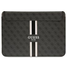 Pokrowiec Guess 4G Printed Stripes na laptopa 16" - czarny