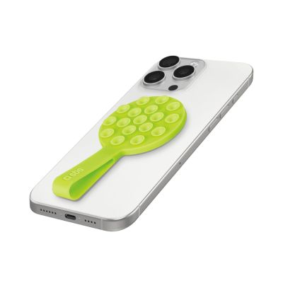 Uchwyt SBS MAG Grippy kompatybilny z MagSafe z przyssawką i uszkiem - zielony