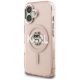 2. Etui Karl Lagerfeld IML Choupette Sketch Logo MagSafe na iPhone 16 - różowe