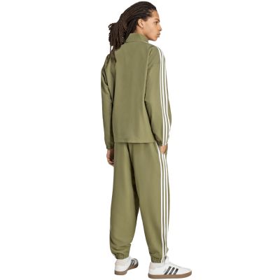 5. Dres męski adidas 3-Stripes Woven oliwkowy KY2300
