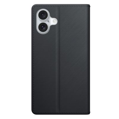 10. Etui z klapką 3mk Wallet Case na iPhone 16 Plus - czarne