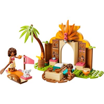 3. LEGO Disney 43282 - Wiejska chatka i łódź