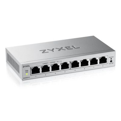 6. Switch Zyxel GS1200-8 v3 8p Managed Gigabit