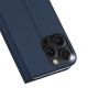 4. Etui Dux Ducis Skin Pro na iPhone 16 Pro Max z klapką i miejscem na kartę - niebieskie