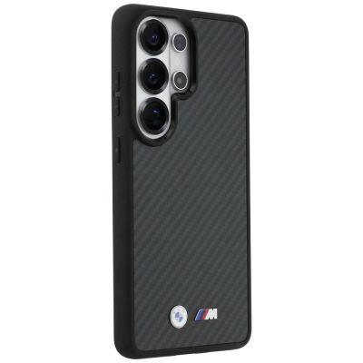 4. Etui BMW M Kevlar Logo MagSafe na Samsung Galaxy S26 Ultra - czarne