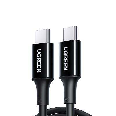 Kabel Ugreen US300 USB-C / USB-C 480Mb/s 5A 1m - czarny