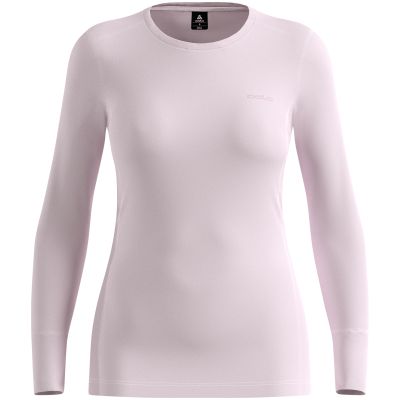 2. Koszulka termoaktywna z długim rękawem damska Odlo MERINO 260 BL TOP crew neck l/s różowa