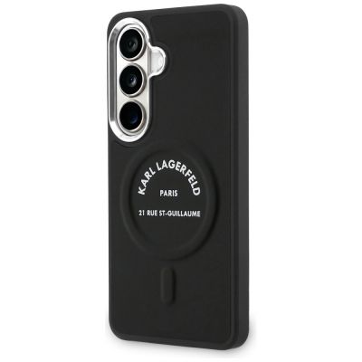 2. Etui Karl Lagerfeld Embossed Ring RSG Logo MagSafe na Samsung Galaxy S26 - czarne
