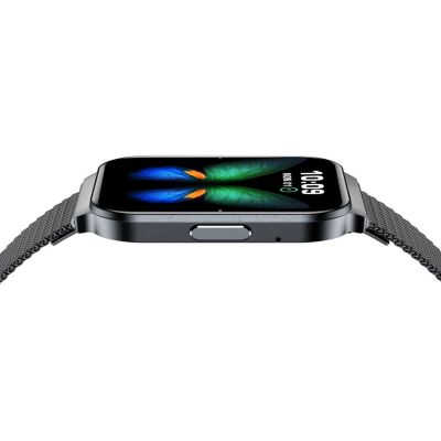 12. Smartwatch Gravity Czarny Pasek + Bransoleta GT44-5