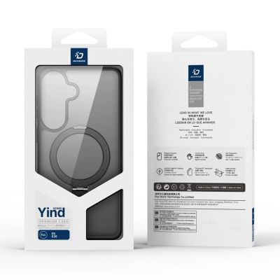 9. Etui Dux Ducis Yind na Samsung Galaxy S26 z podstawką kompatybilne z MagSafe - czarne