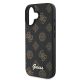 6. Etui Guess Peony Script MagSafe na iPhone 16 Plus - czarne