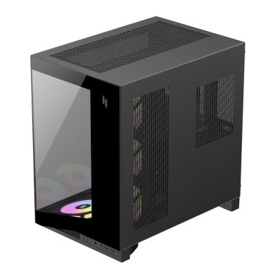 13. GameMax NEX C56 BK zabezpieczenia & uchwyty komputerów Midi Tower Czarny