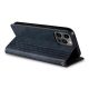 11. Magnet Strap Case etui Samsung Galaxy S23 pokrowiec z klapką portfel mini smycz podstawka niebieskie