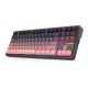 2. REDRAGON K728SP-RGB-PRO Antonium Pro klawiatura USB + RF Wireless + Bluetooth Czarny, Różowy