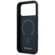 7. Etui Mercedes Leather 3D MagSafe do iPhone 17 Pro Max - granatowe