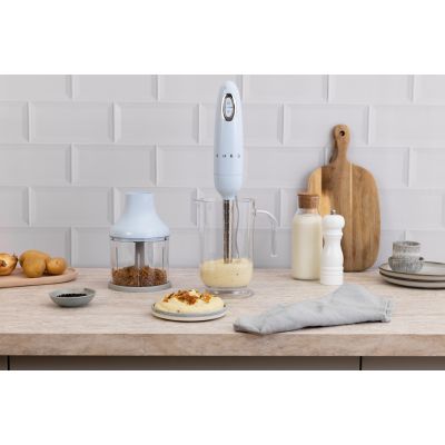 22. Blender ręczny Smeg HBF03PBEU Bleu Azur