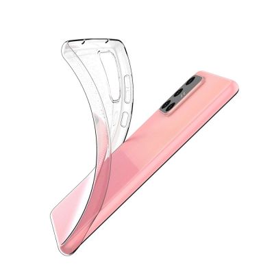 3. Żelowy pokrowiec etui Ultra Clear 0.5mm Samsung Galaxy A72 4G przezroczysty