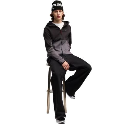 5. Bluza męska Puma Tech Slim Elevated czarno-szara 693951 34
