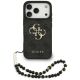 Etui Guess 4G Strap 4G Classic Logo na iPhone 17 Pro - czarne