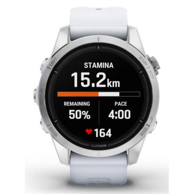 8. Zegarek Garmin Epix PRO (Gen 2) 42mm SS Whitestone