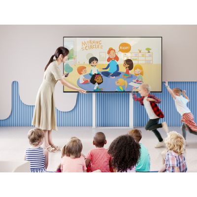 5. Uchwyt ścienny Equip 55"-100"/1TFT 120kg 1Przegubowy góra-dół sw lite Sprzedaż detaliczna