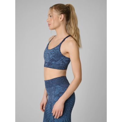 5. Biustonosz treningowy z niskim wsparciem 4F 4FRSS26USBAF289-46A