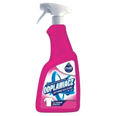 MILL CLEAN Odplamiacz do tkanin białych 555 ml