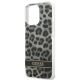 6. Etui Guess Leopard na iPhone 13 Pro / iPhone 13 - szare