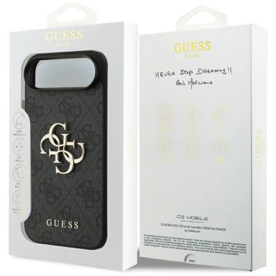 8. Etui Guess 4G Big Logo do iPhone 17 Air - czarne