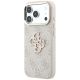 2. Etui Guess 4G & Big Resin Logo na iPhone 17 Pro / 18 Pro - różowe