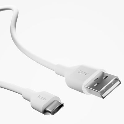 6. Ładowarka sieciowa Puro PROLITE 10W USB-A + kabel USB-A - USB-C 1.2m - biała