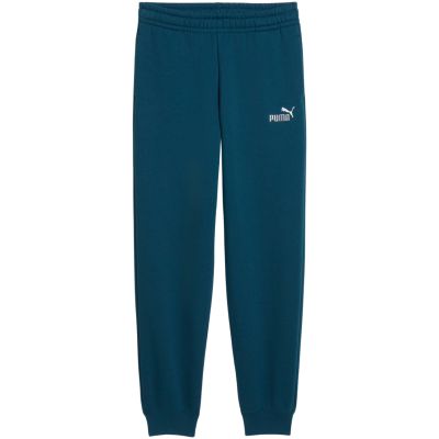 2. Spodnie dla dzieci Puma ESS 2 Color No. 1 Logo turkusowe 685824 36