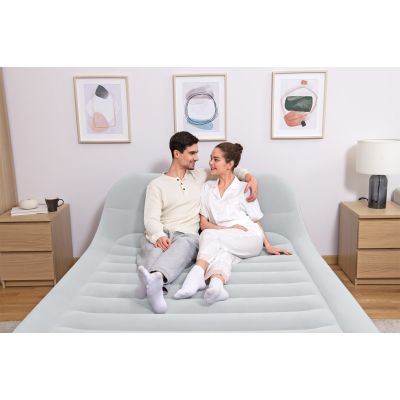 5. Bestway 67923 / 23 dmuchany materac Podwójny materac Szary, Biały Unisex