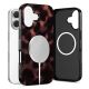 2. Etui Tech-Protect Lamano MagSafe na iPhone 17 - czarno-czerwone