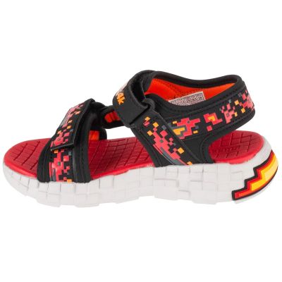 2. Skechers Mega-Splash 4K 402161L-BKRD Czarne 28