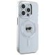 4. Etui Karl Lagerfeld IML Metal Karl Head MagSafe do iPhone 15 Pro Max biały