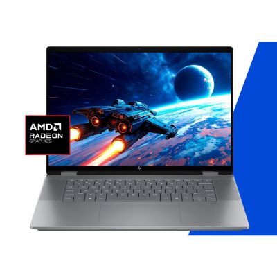 19. HP OmniBook X Flip 16-ar0016nw Ryzen AI 5 340 16.0"2K Touch OLED IPS 300nits AG 16GB LPDDR5X SSD1TB Radeon 840M Cam 5MPx + IR  68Wh Win11 Meteor Silver 2Y