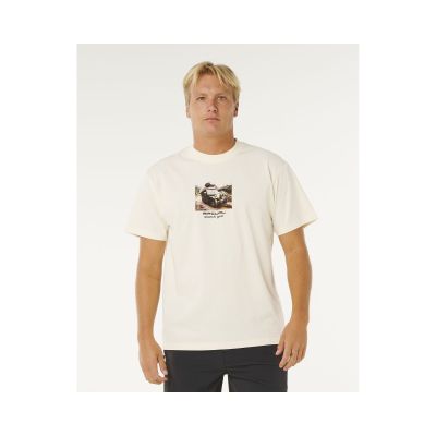Koszulka męska RIP CURL Search Rig Tee biała