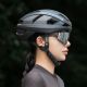 3. Kask rowerowy Rockbros LK-15 z włókna węglowego 58-62 cm - czarny