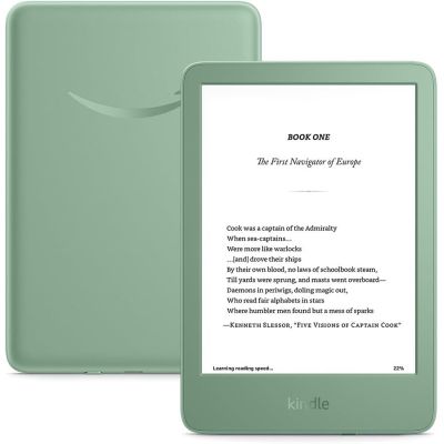 3. Ebook New Kindle (11th Generation) - 2024 release 6” glare-free 16GB Wi-Fi (Ad-supported) Matcha