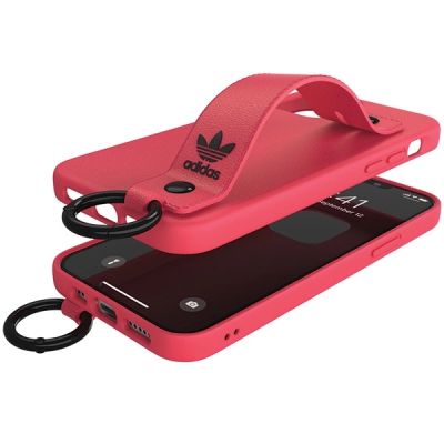 6. Etui Adidas OR Hand Strap Case na iPhone 12 / iPhone 12 Pro - różowe