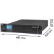 8. Qoltec Zasilacz awaryjny UPS RACK 2kVA 1600W LCD