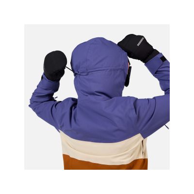 7. Kurtka narciarska damska ROSSIGNOL W DESAFIO 2L SHELL JKT niebieska