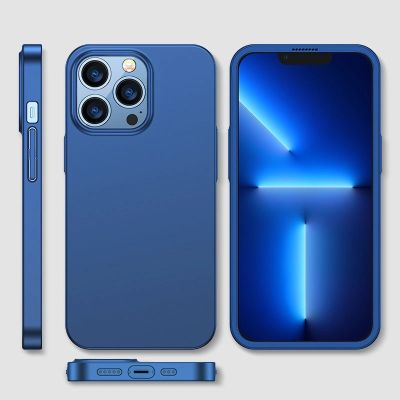 9. Joyroom 360 Full Case etui pokrowiec do iPhone 13 Pro Max obudowa na tył i przód + szkło hartowane niebieski (JR-BP928 blue)