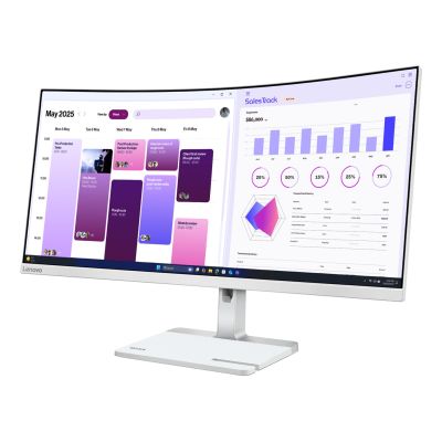 2. Lenovo L34W-4C 34"WQHD 120Hz 350nits HDMI DP Cloud Grey