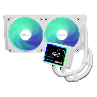 6. Chłodzenie ASRock Challenger White 240 Digital