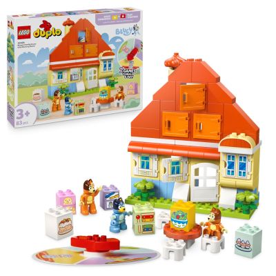 13. LEGO DUPLO Bluey 10459 Dom rodzinny Blue z grą pamięciową