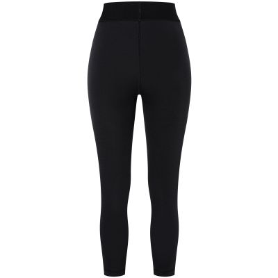 Spodnie termoaktywne 3/4 damskie SUPER.NATURAL Tundra 175 Tight 3/4 czarne