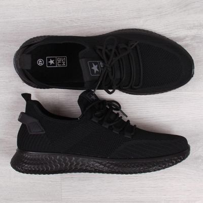 5. Buty sportowe tekstylne NEWS M EVE266A czarne 